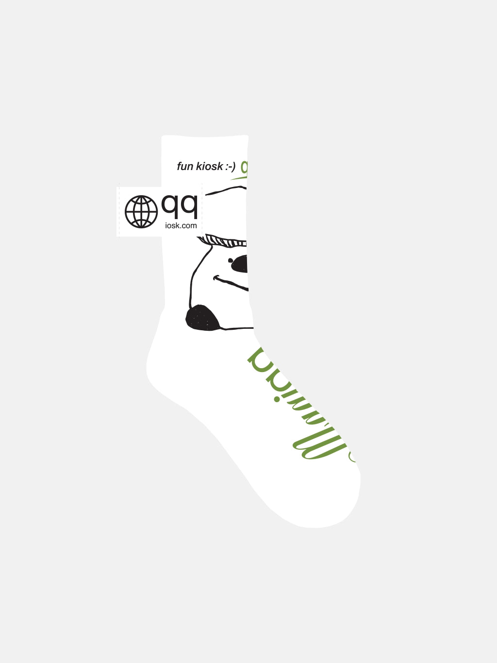 MAGIQQ WHITE SOCKS