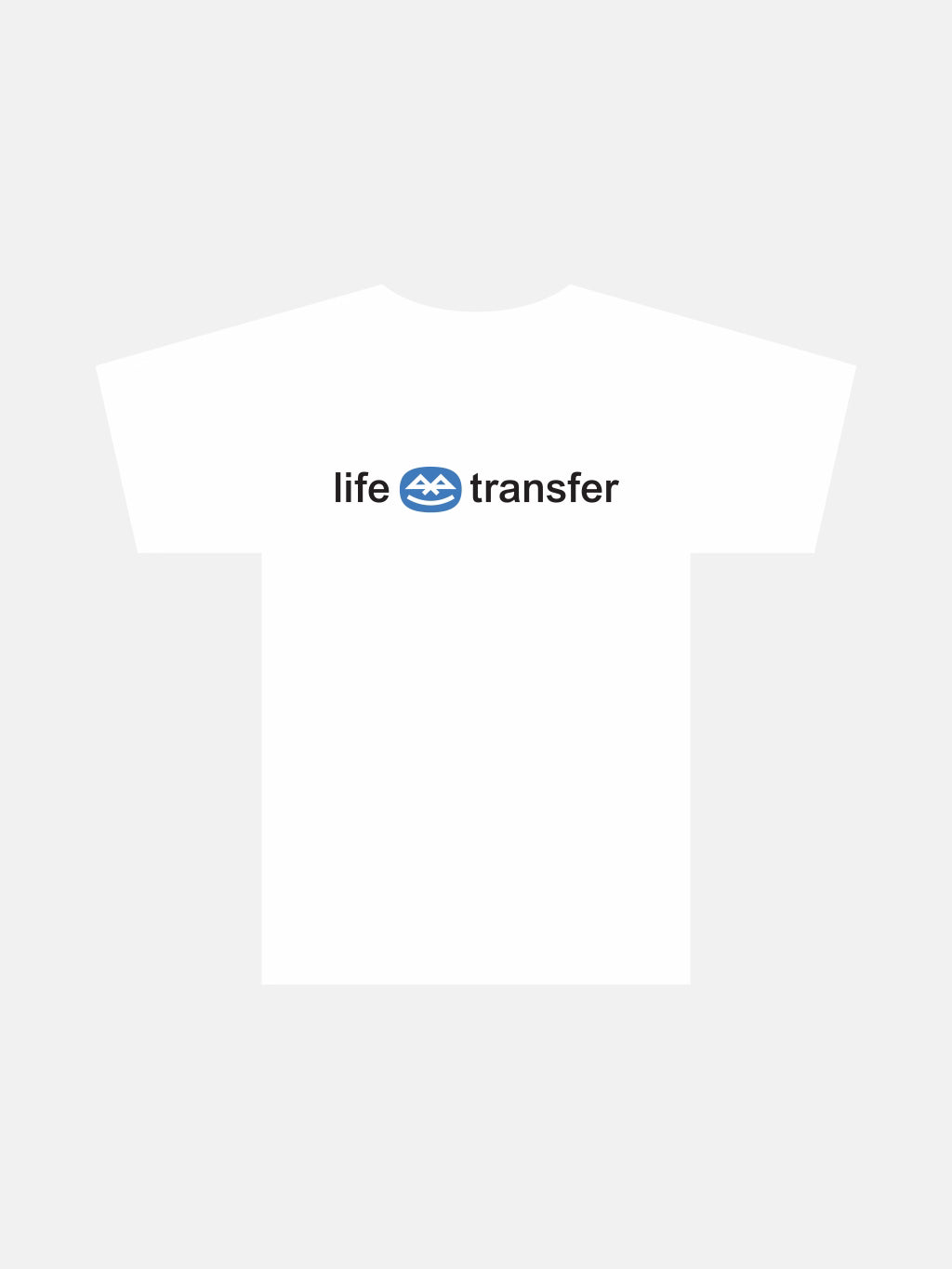 LIFE TRANSFER TEE WHITE
